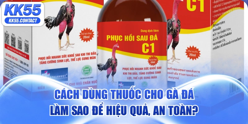 thuốc cho gà đá