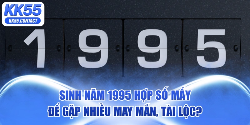 Sinh năm 1995 hợp số mấy